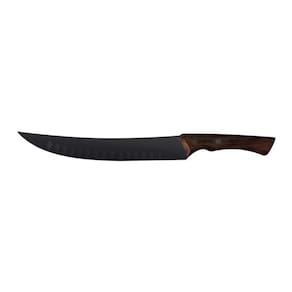 Faca para Carne Butcher Tramontina Churrasco Black 22841110 10" Aço Inox Escurecido