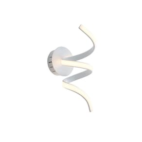 Arandela Quality Worm 1426 Led Bivolt Branco