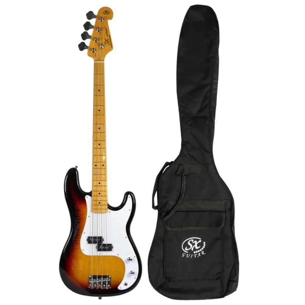 Baixo 4 cordas Precision Bass SPB57+ C/ Bag BB400 3TS - SX
