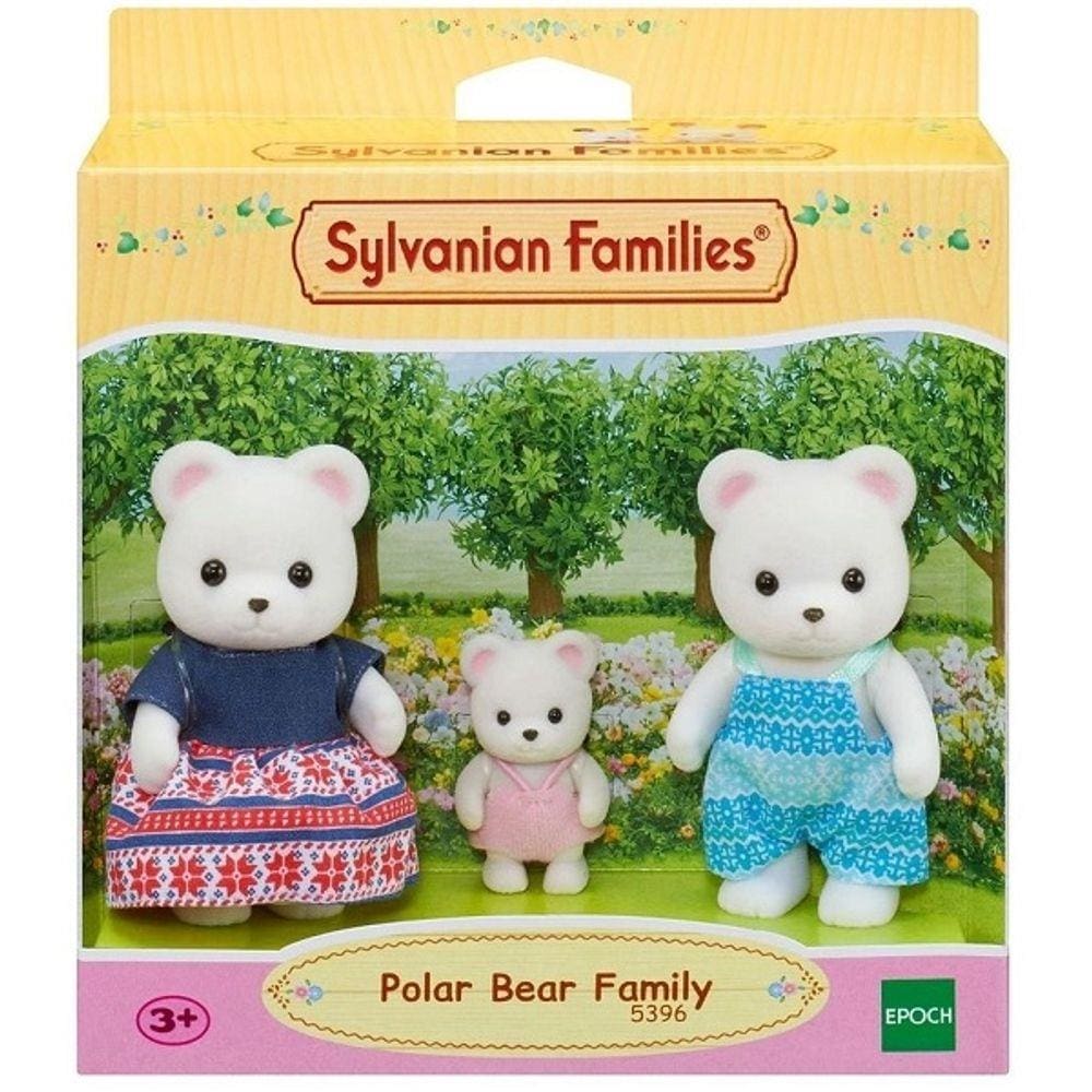 Sylvanian Families Conjunto Familia dos URSOS Polares EPOCH Magia 5502