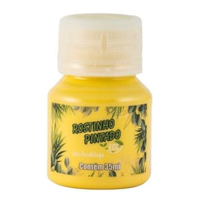 Tinta Rostinho Pintado ECO 35 ml Amarelo Canario