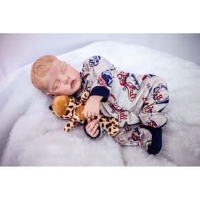 Bebê Reborn Menino Realista Príncipe Luxo Realista