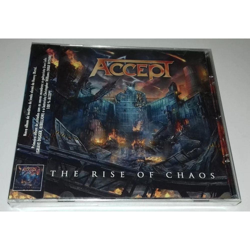 Cd Accept - The Rise Of Chaos