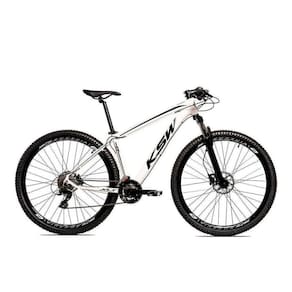 Bicicleta Aro 29 Ksw 24 Vel Shimano Freios Disco e Trava K7
