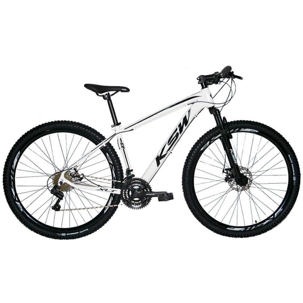 Bicicleta Aro 29 Ksw 24 Marchas Freios A Disco C Trava e K7