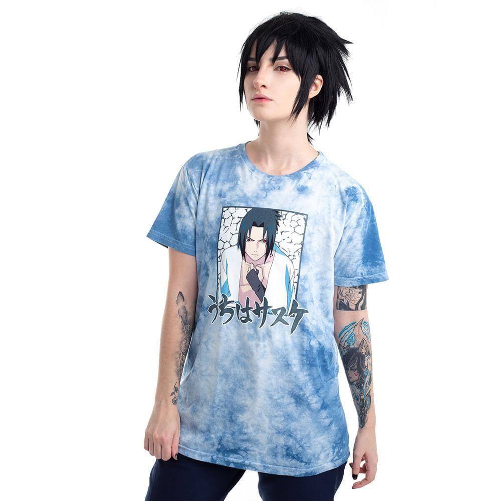 camiseta tie dye naruto