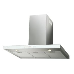 Coifa de Parede Fischer Infinity 90cm Vidro Branco – 127 Volts