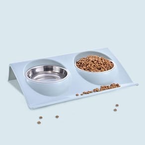 Comedouro e Bebedouro para Cães e Gatos Filhote Tigelas Inox