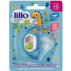 Chupeta Lillo Orto - Magia - Maiores de 6 Meses - Azul