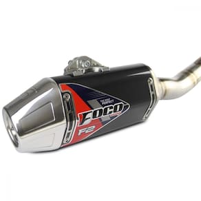 Curva + Ponteira Foco Racing CRF 230 F2 Preto