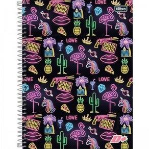 Caderno Univ. 16 Matérias 320 Folhas D Mais Capa 7 - Tilibra