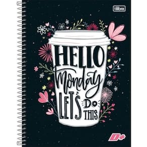Caderno Univ. 16 Matérias 320 Folhas D Mais Capa 1 - Tilibra