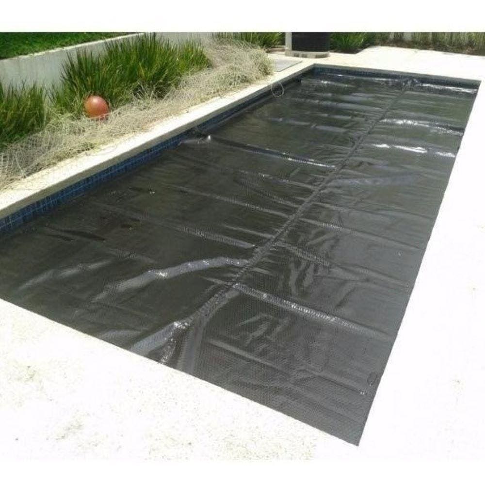 Capa Térmica Piscina 5 X 2,50 Thermocap 300 Micras Preta