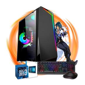 PC Gamer Completo Intel Core I5 8GB HD 500GB Geforce GT 1030 2GB Monitor  HDMI LED 19.5 FoxPC IPower PGFPIP-3LED, Produto