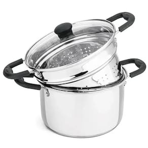 Espagueteira Inox 4,4L Fundo Triplo Hercules