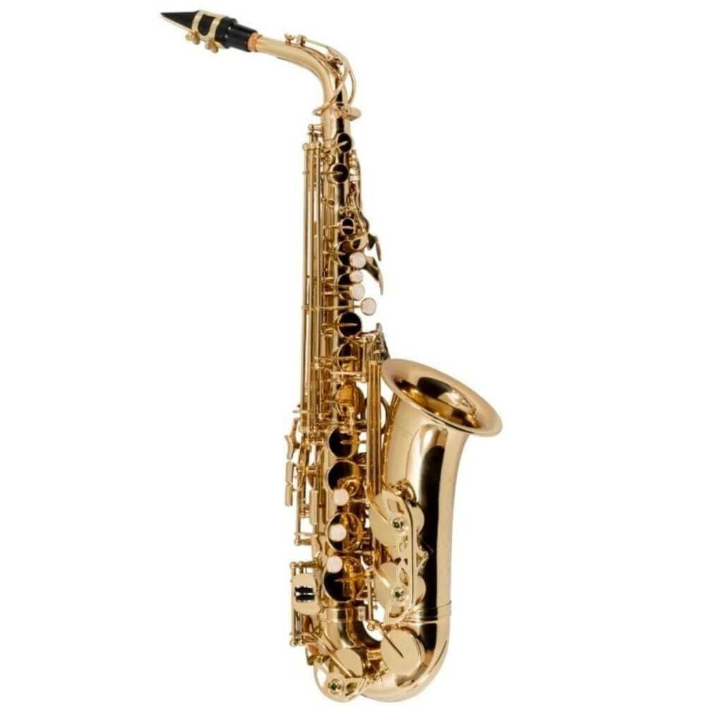 Saxofone Alto Vogga Vsas701N Laqueado Em Eb (Mi Bemol)