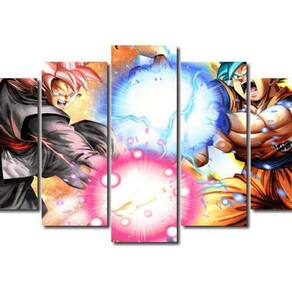 Quadro Decorativo Dragon Ball Z Goku Super Sayajin 1 Peça M19