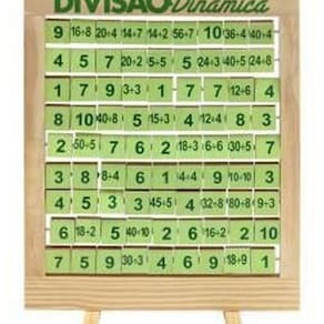 Brinquedo Divisao Dinamica Com 81 Peças Giratorias