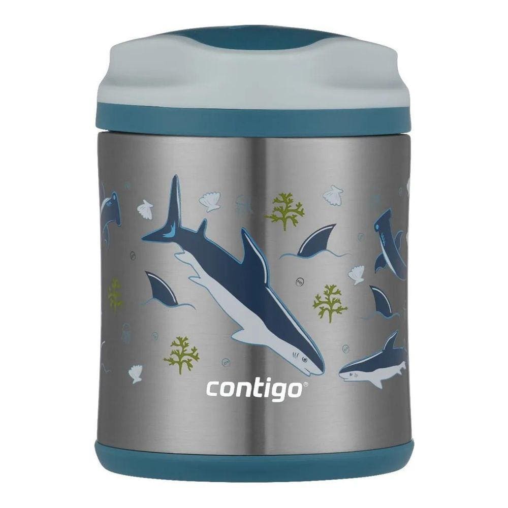 Pote Térmico Contigo Kids Tubarão 295Ml