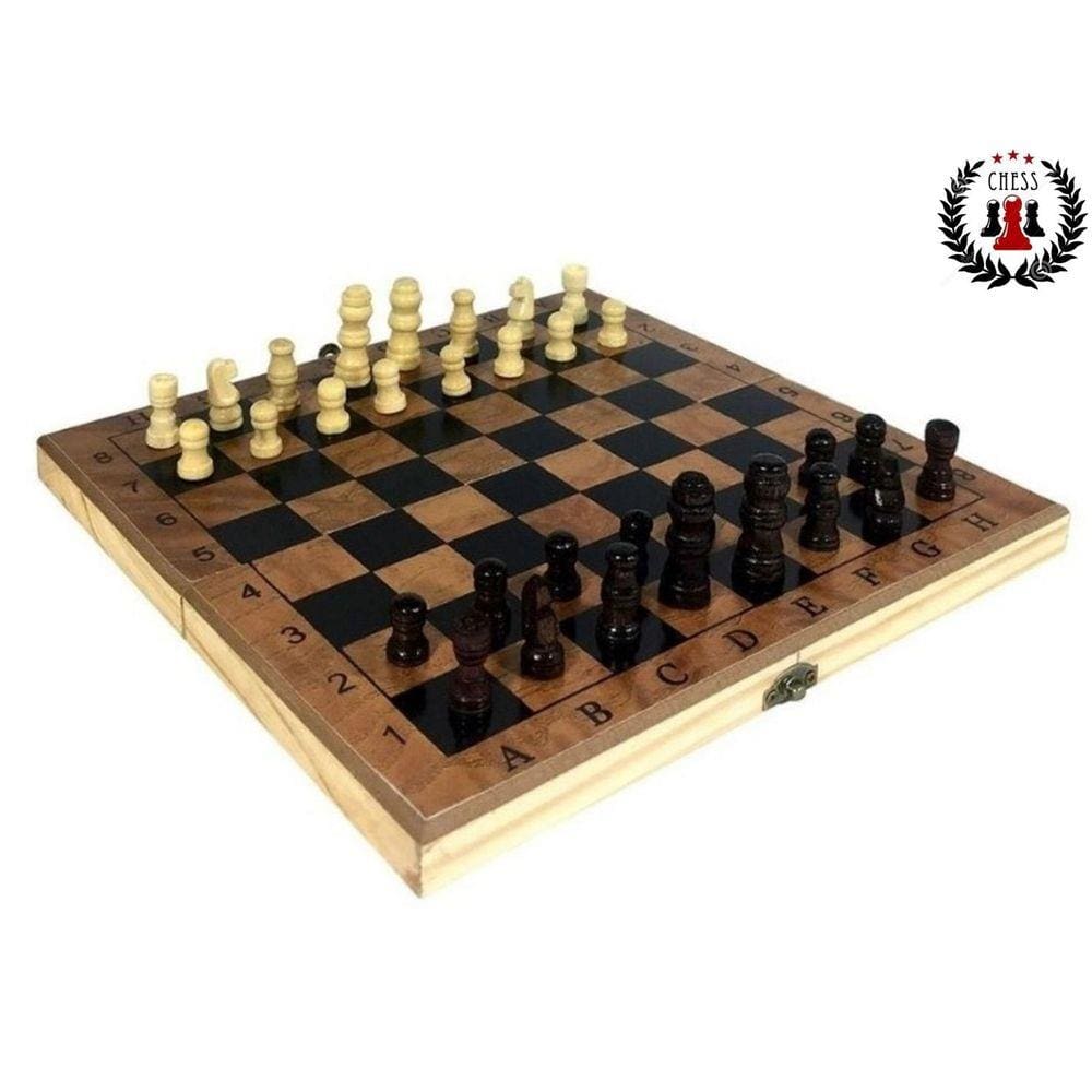 Jogo Peças de Xadrez Escolar Rei 6cm