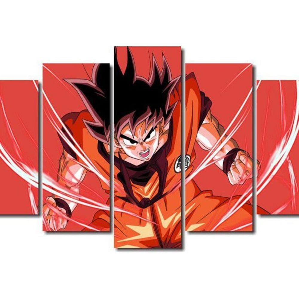 Quadro Anime Desenho Dragon Ball Goku Vegeta TT17