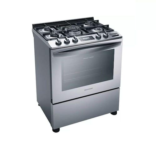 Fogão Brastemp 5 Queimadores Inox 220v Menor preço em Fogão Brastemp 5 Queimadores Inox 220v
