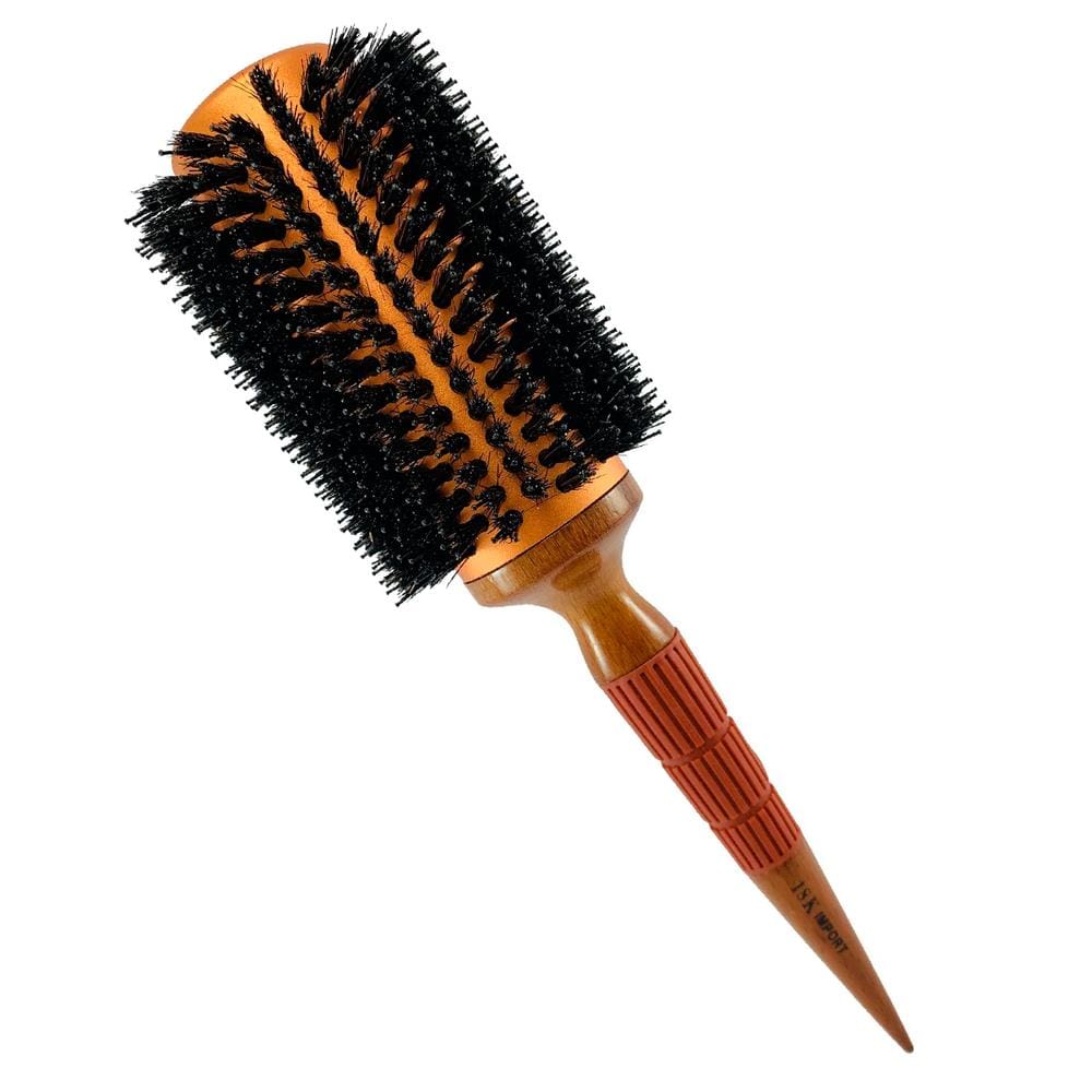 Escova de Cabelo Profissional em Alumínio 18K Dourada