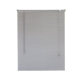 Persiana Horizontal PVC Cinza 120 (L) x 160 (A) Cortina Completa C/ Kit de instalação 1,20 x 1,60