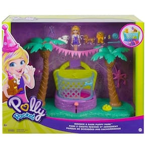 Polly Pocket Playset Parque de Diversoes dos Cachorrinhos Mattel GWD80