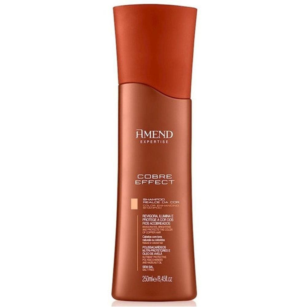 Shampoo Realce Da Cor Cobre Effect Amend Casas Bahia