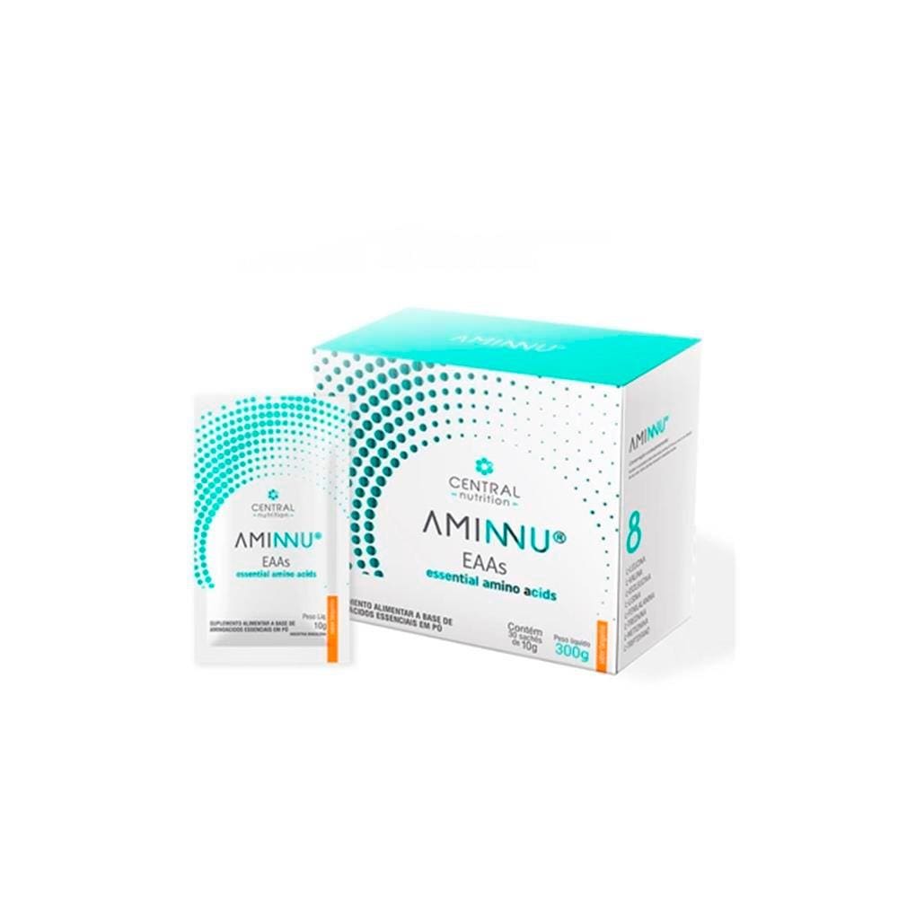 Aminu Tangerina 10G Com 30 Sanches Aminoácidos Essenciais
