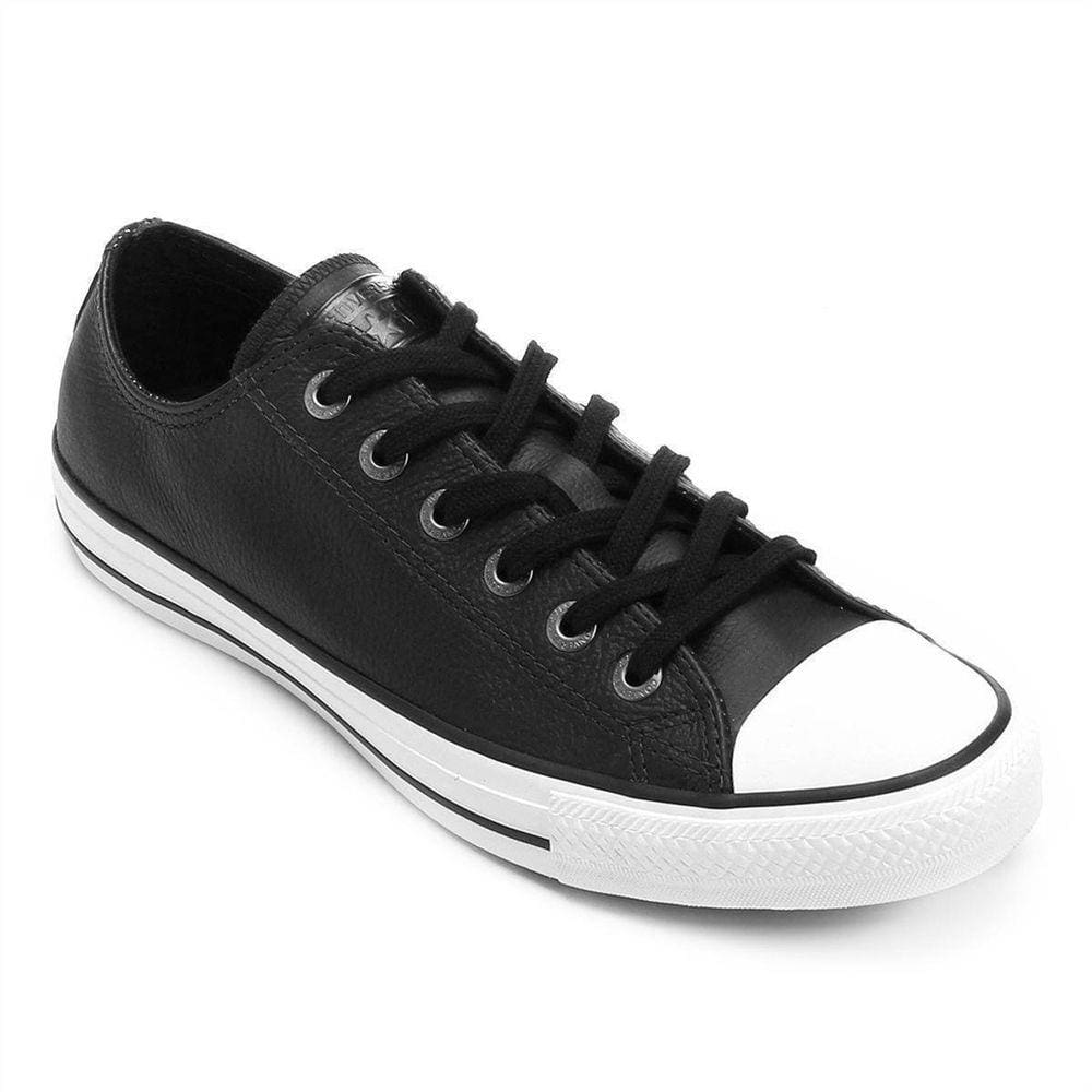 all star couro branco 34