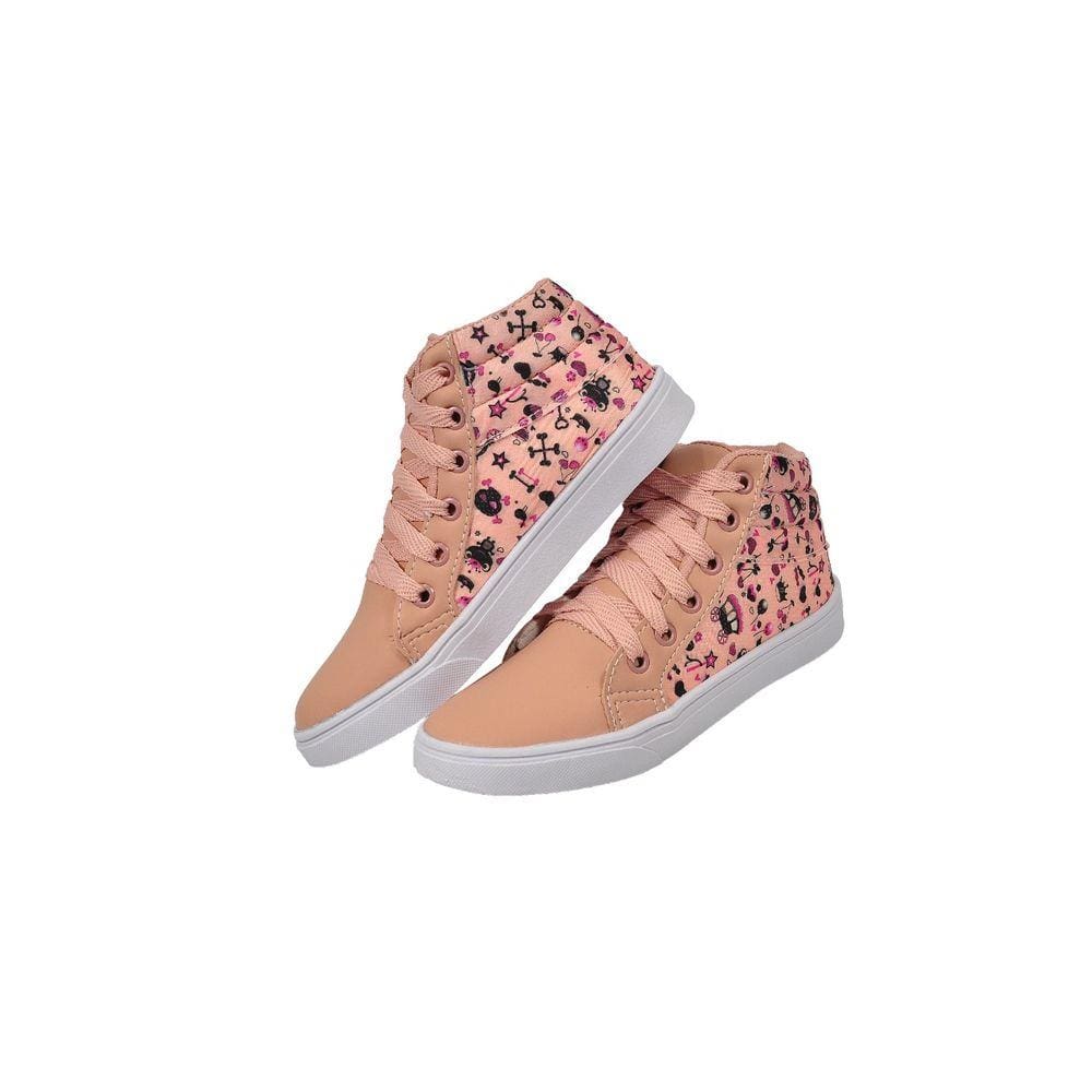 Botinha Feminino Casual Estampado
