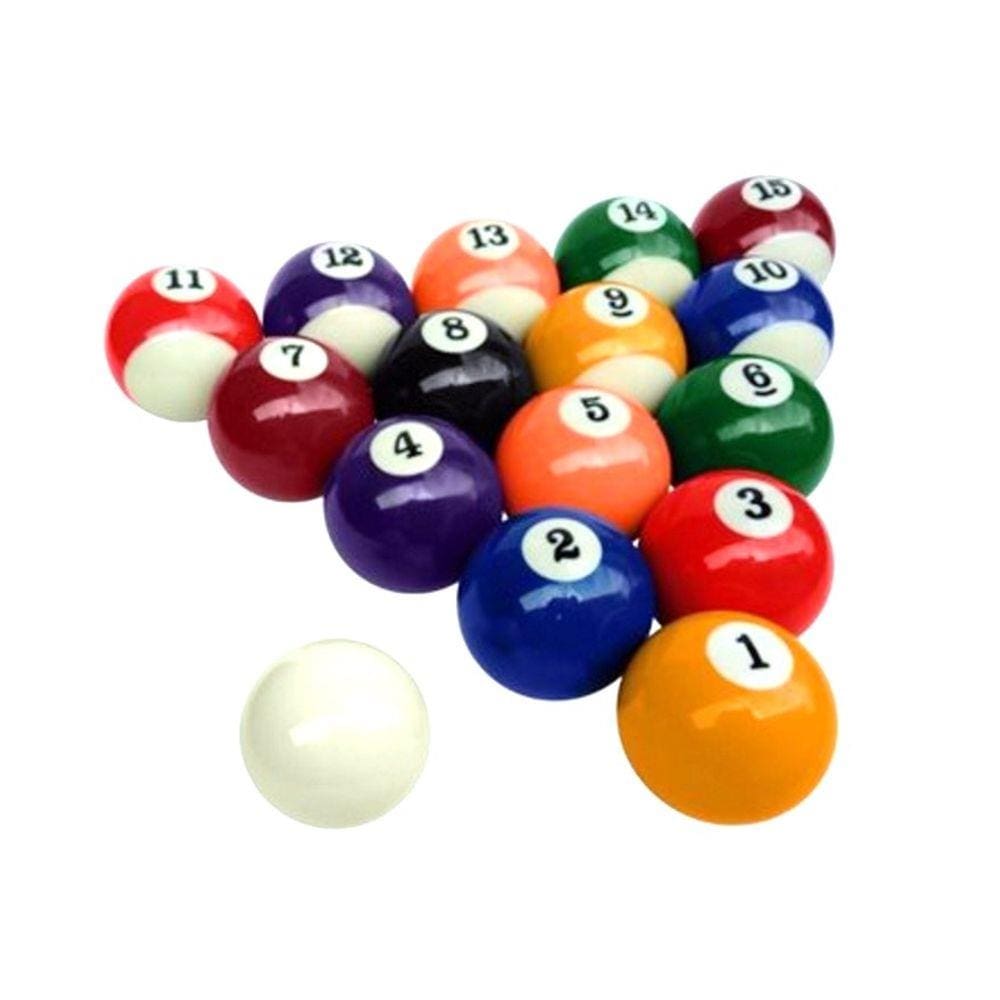 Jogo de Bola de Sinuca Bilhar Snooker Numerada - 54mm Procópio 051