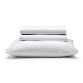 Jogo De Cama Queen 180 Fios Algodão Unique Santista Branco