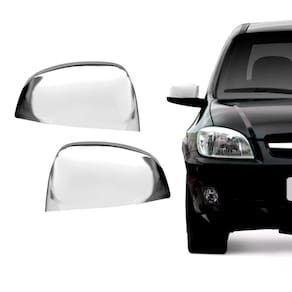 Aplique Retrovisor Cromado Celta 2007/2015 Prisma