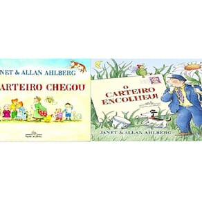 Kit 2 Livros O Carteiro Chegou + O Carteiro Encolheu