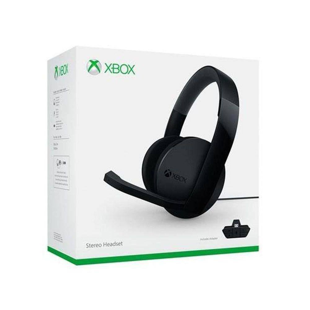 Fone Headset Original Xbox One s Com Adaptador Microsoft em Promoção |  Ofertas na Americanas