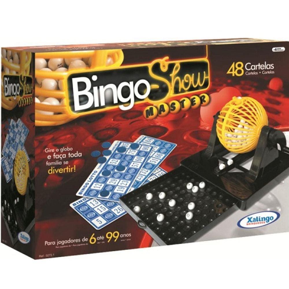 Bingo SHOW 48 Cartelas Xalingo 0519.8