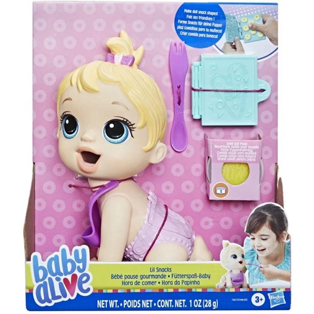 Boneca BABY Alive Hora da Papinha Loira Hasbro F2617 15802