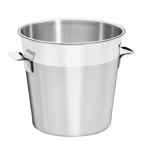 Balde de Gelo Tramontina em Aço Inox Fosco com Borda em Brilho 14 cm 1,8 L Tramontina