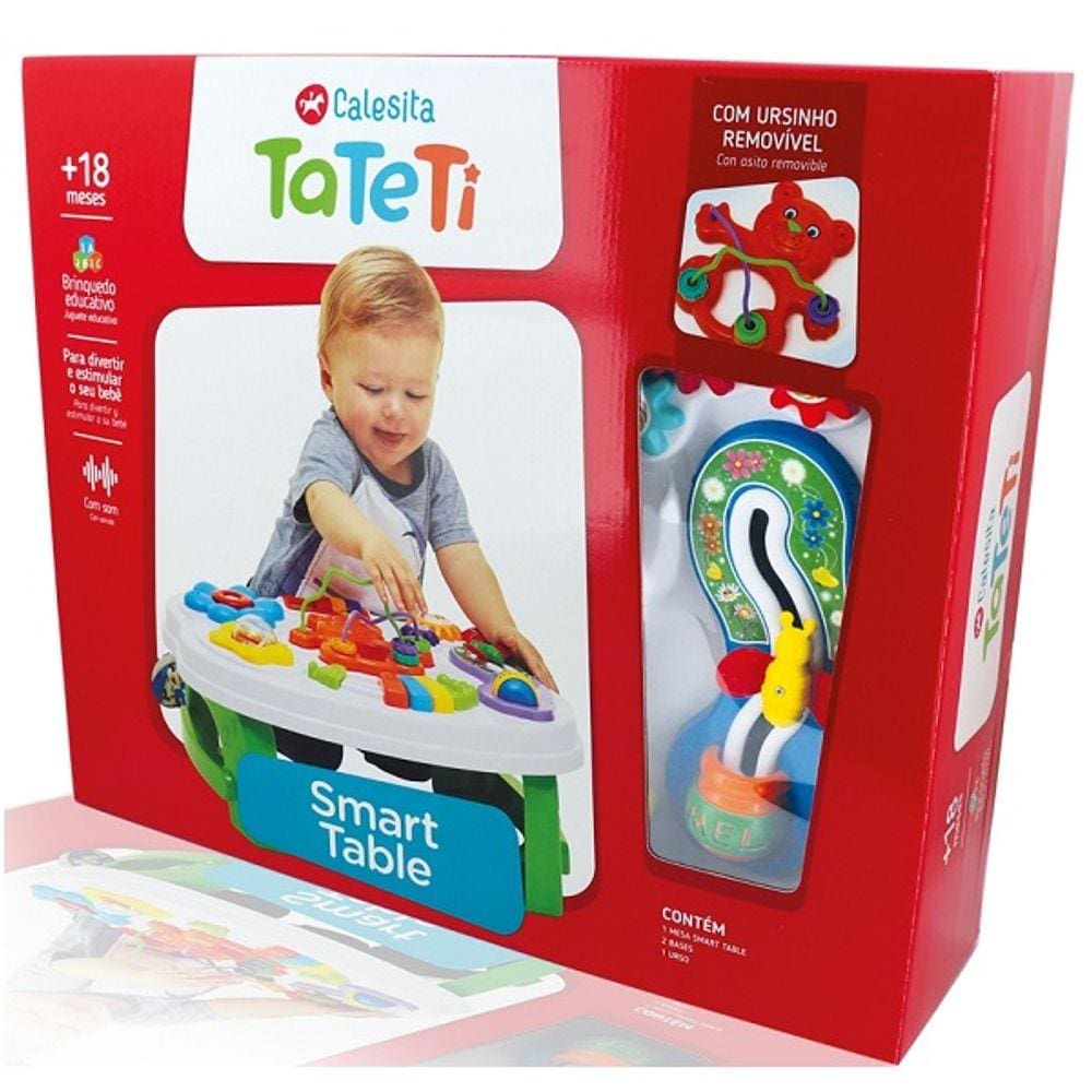 Mesa de Atividades SMART Table Amarela Calesita 0812