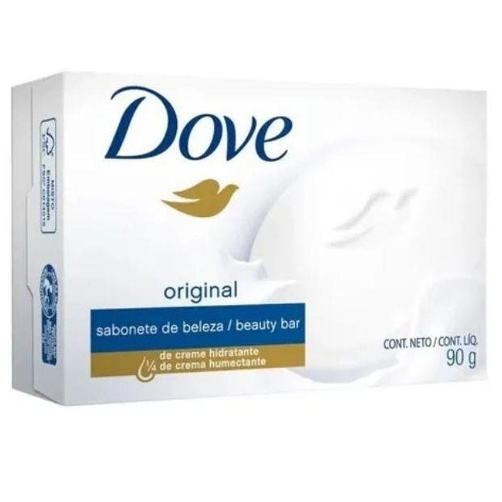 Kit Sabonete Dove Legítimo 1/4 Cr.Hidratante 90Gr 24Unidades