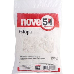 Estopa Branca Para Polimento 150G - Nove54
