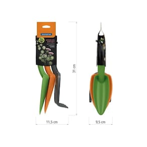 Conjunto para Jardim com Cabo de Plástico Tramontina 3 Peças