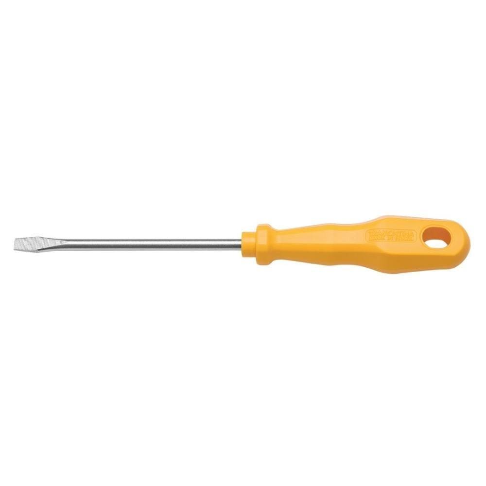 Chave de Fenda Tramontina Yellow com Ponta Chata 3/16 x 4``