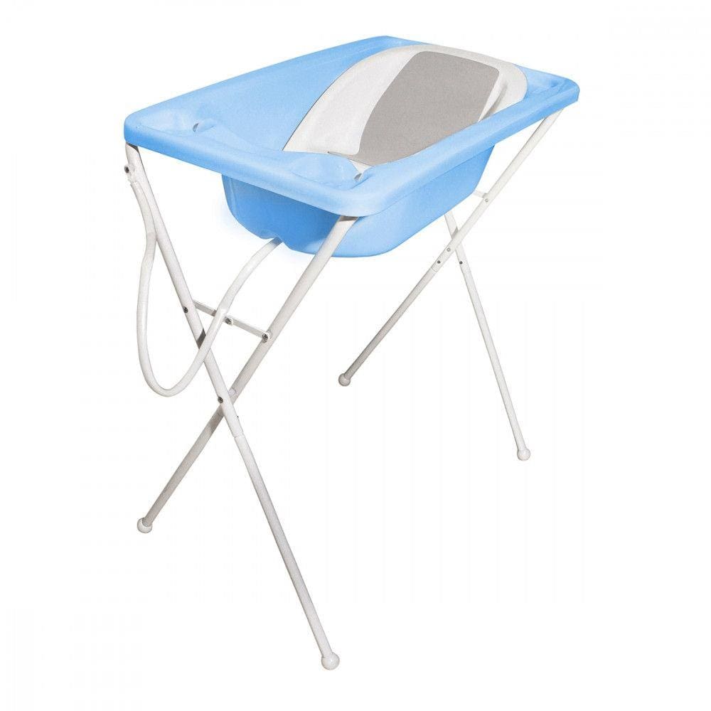 Banheira Para Bebê Acqua Trio Estrutura em Aço Desmontável Galzerano