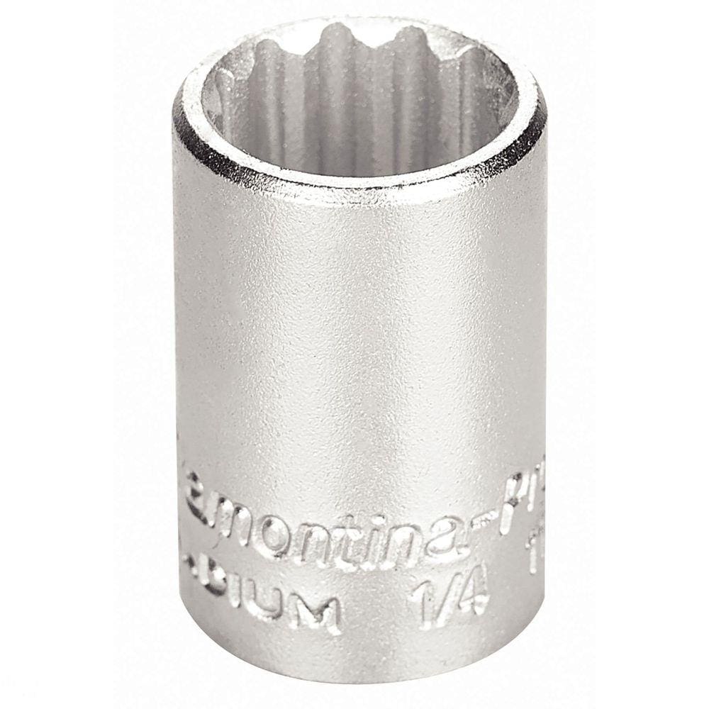 Soquete Estriado em Aço Cromo Vanádio 10 mm - Encaixe 1/4" Tramontina