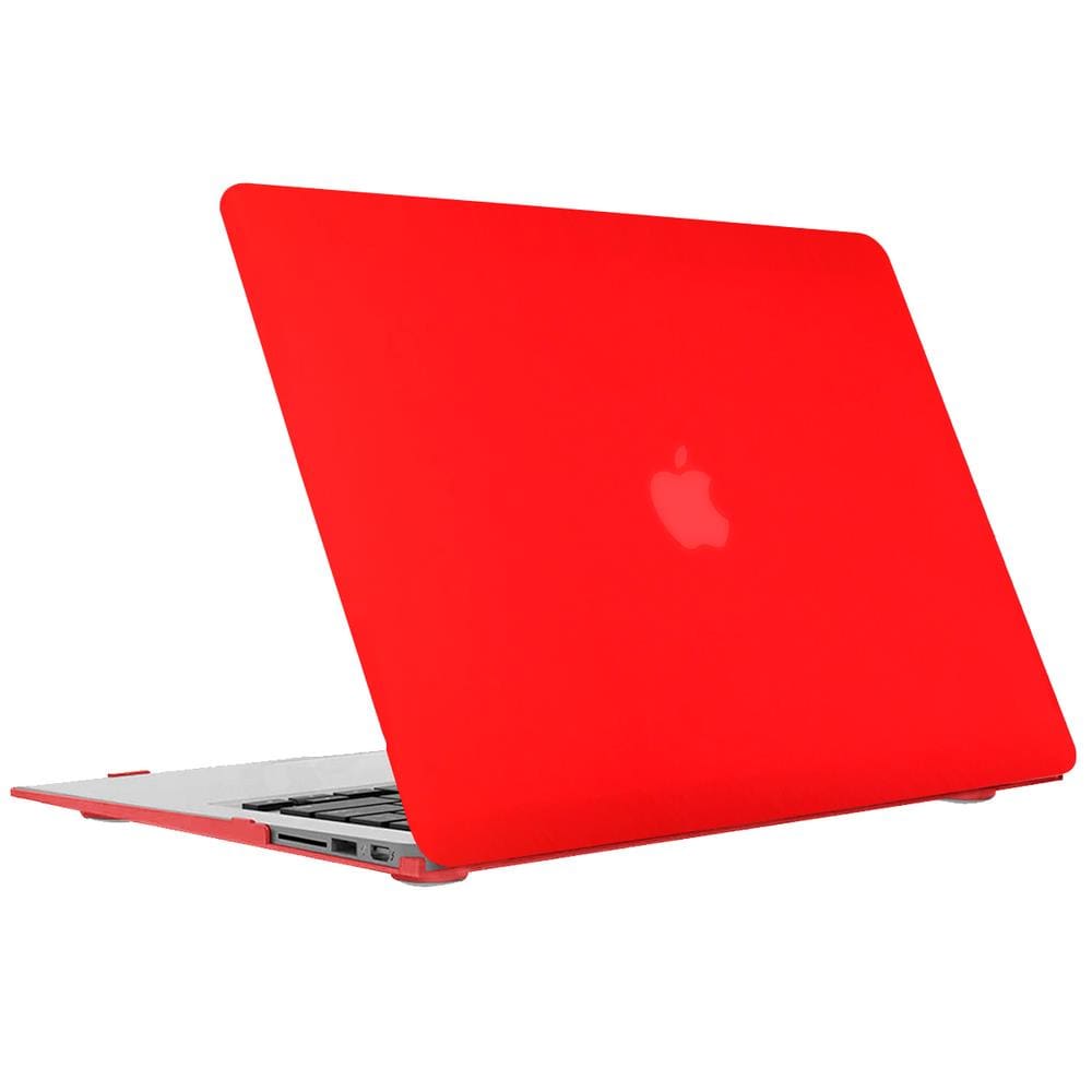 Capa Case Slim Macbook_ Pro 13” A1278 Com Drive De Cd/dvd - Vermelho Fosco