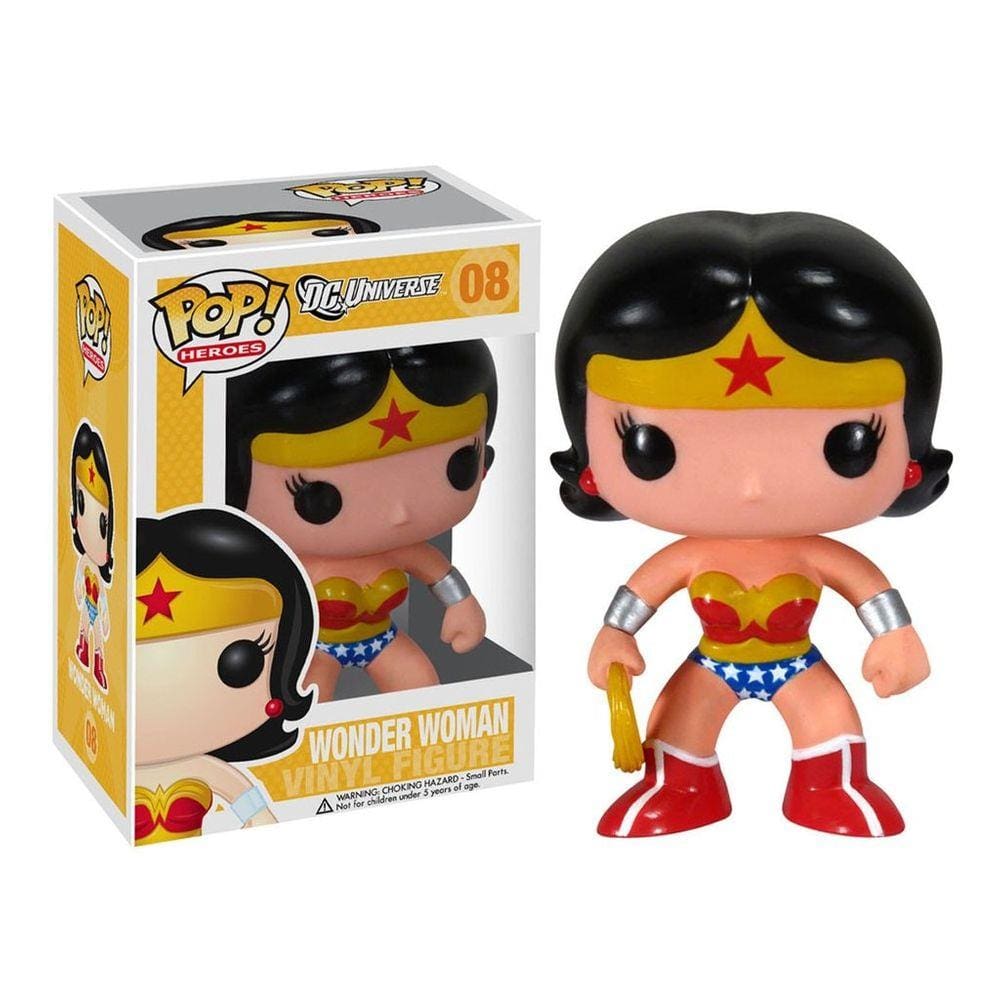 Mulher Maravilha - Wonder Woman Funko Pop Heroes